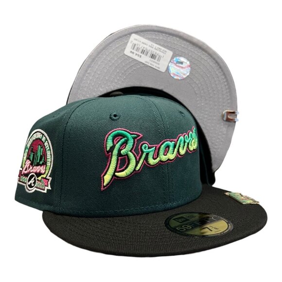 New Era Other - New Era Atlanta Braves Crawlers Pack 59FIFTY Fitted Hat 40th Year Patch